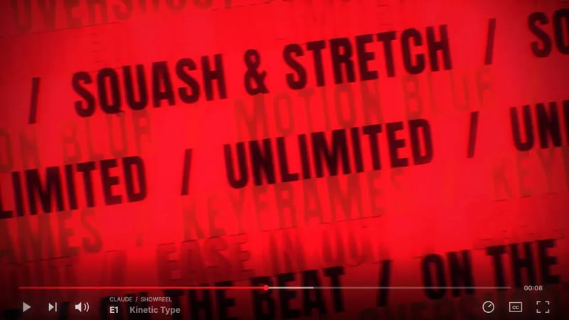 Netflix Brand Animation result preview