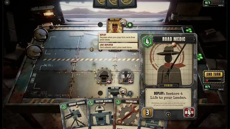 A post-apocalyptic Hearthstone clone result preview
