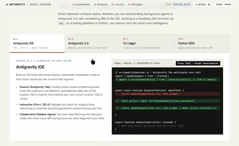 Animated Personal Website result preview