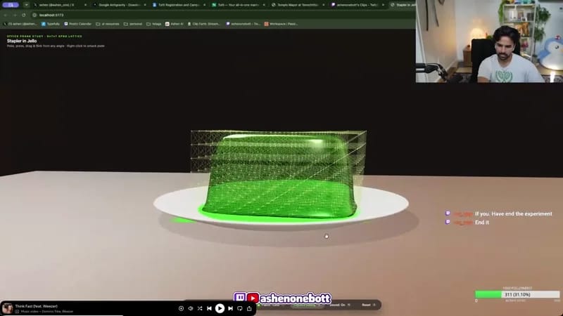 Stapler jelly result preview