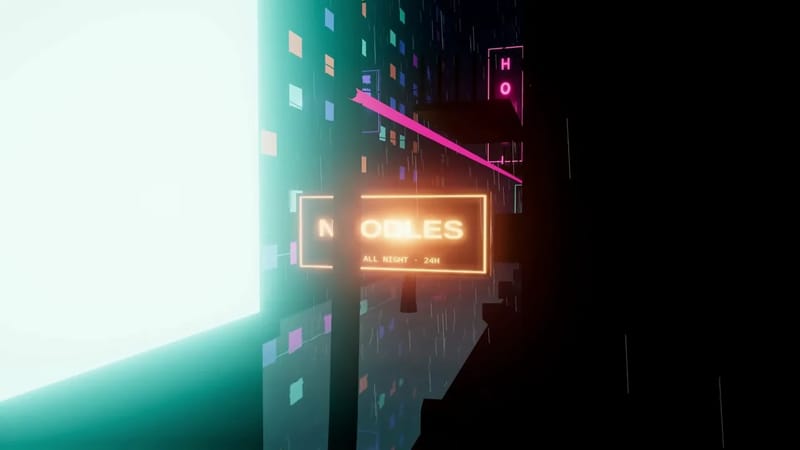 Cyberpunk Neon Street result preview