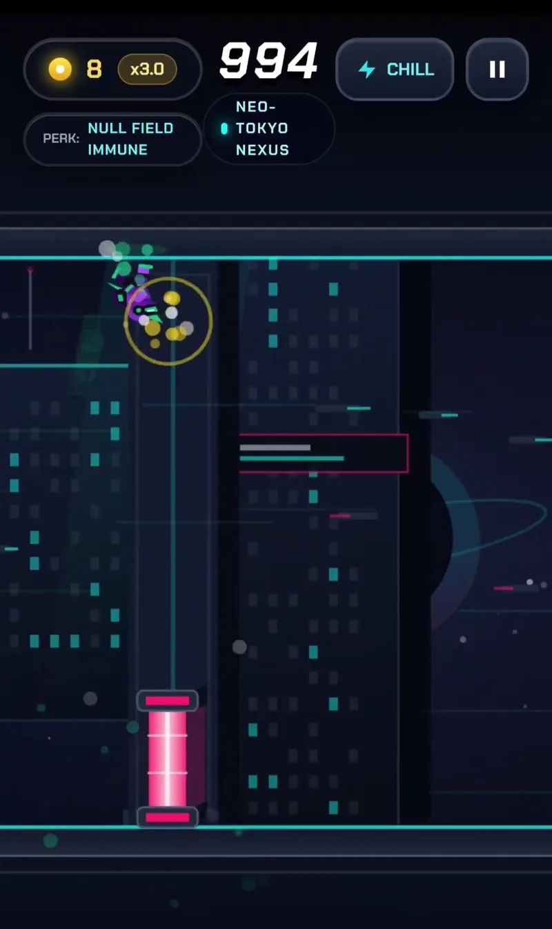 Playable action game result preview