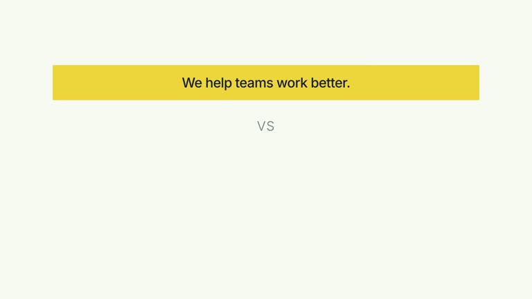 CreatorMotion · Wording Choice result preview