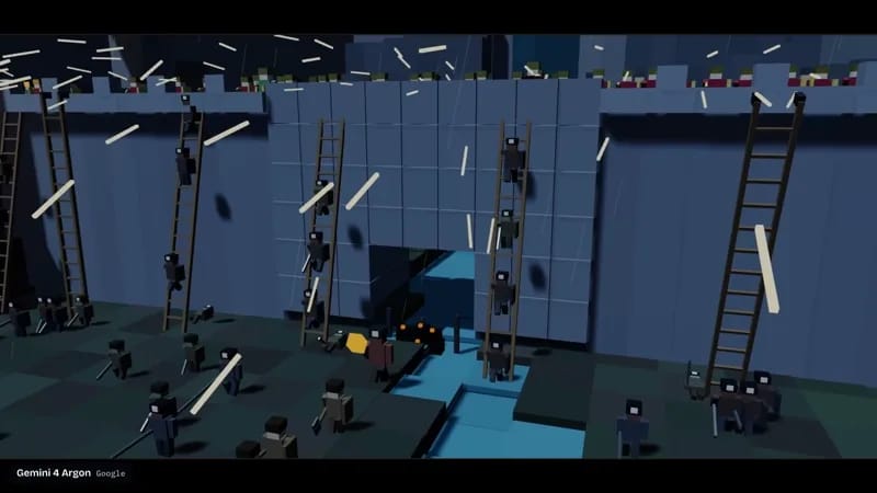 Voxel Fortress Siege result preview