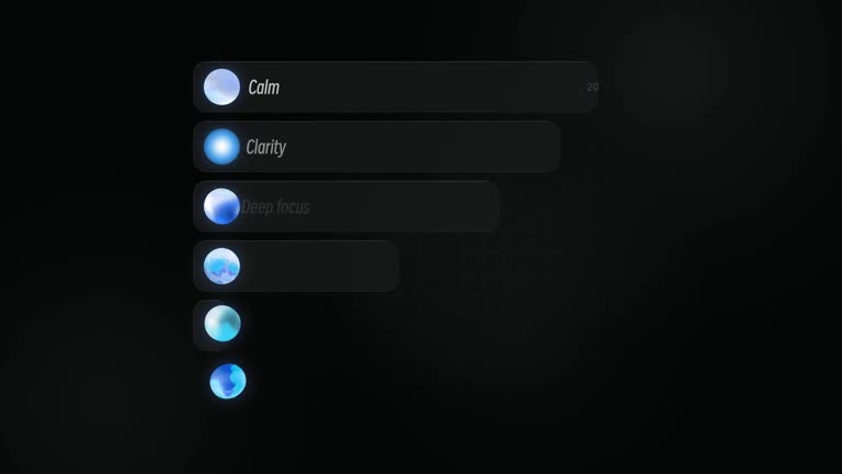 LaunchMotion · Mood Orbs result preview