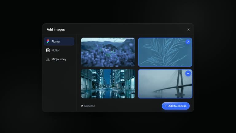 LaunchMotion · Image Picker Canvas result preview