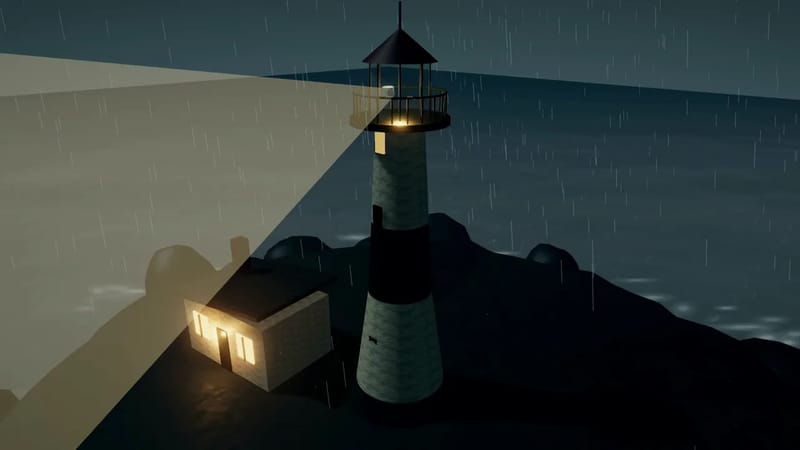 Lighthouse in an Atlantic Storm result preview