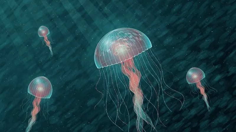 Translucent Jellyfish at Depth result preview