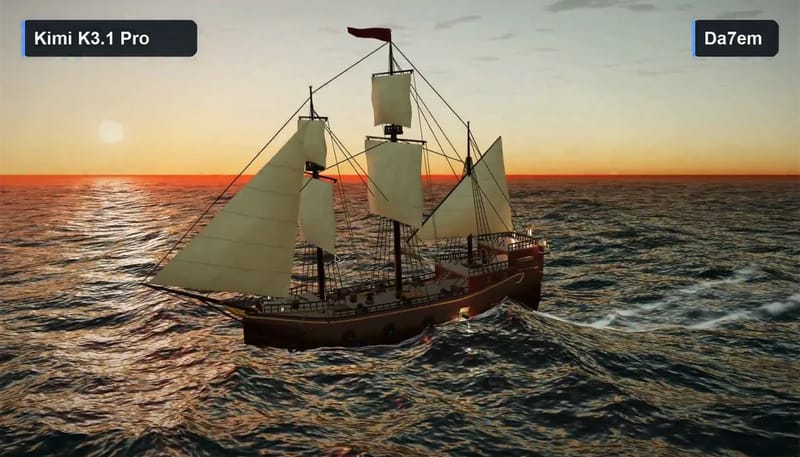 Sailing Ship at Sunset result preview