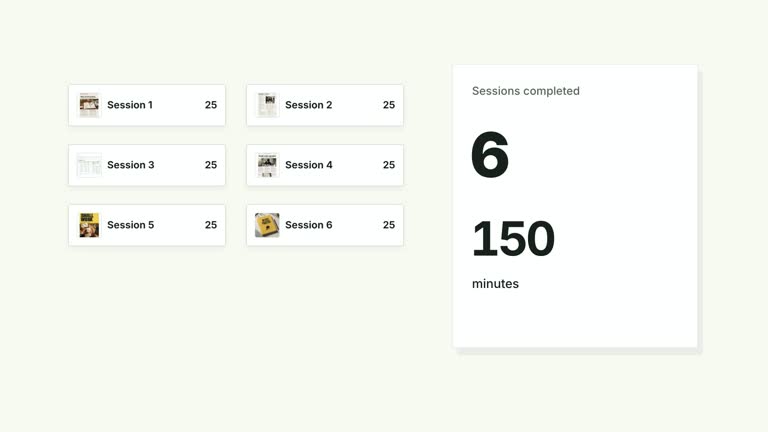 CreatorMotion · Accumulating Cards and Counter result preview