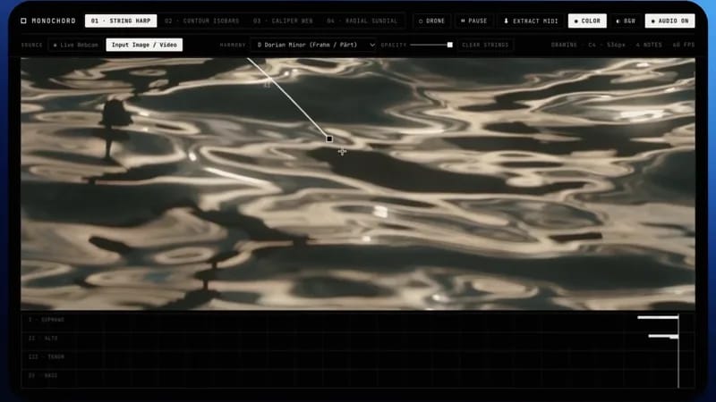 Video synthesizer result preview