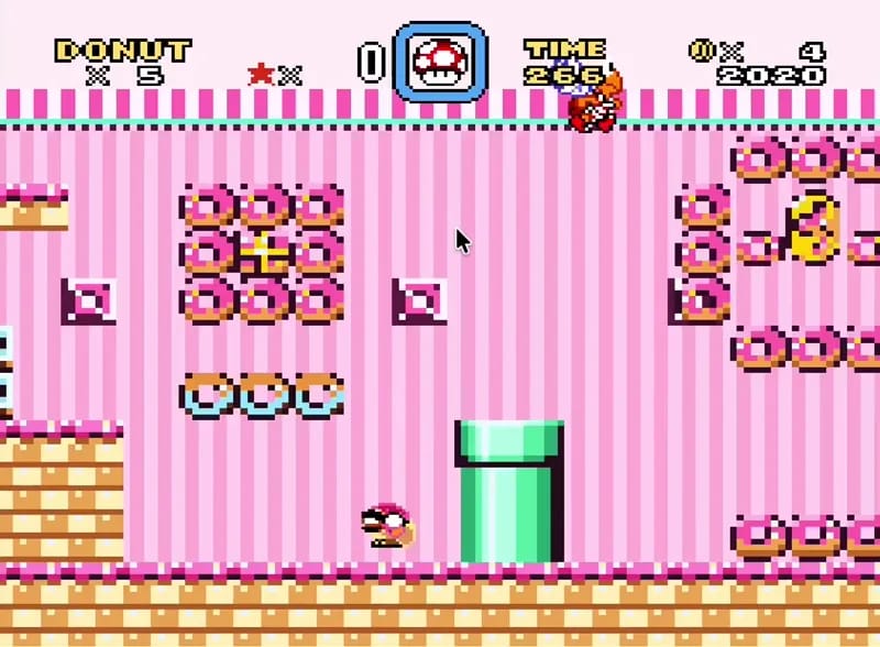 SNES donut shop result preview