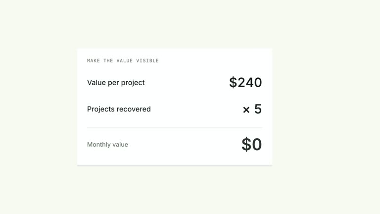 CreatorMotion · Calculation to Return result preview