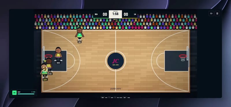 NBA Jam Remake: K3 vs K3.1, Clip 2 result preview