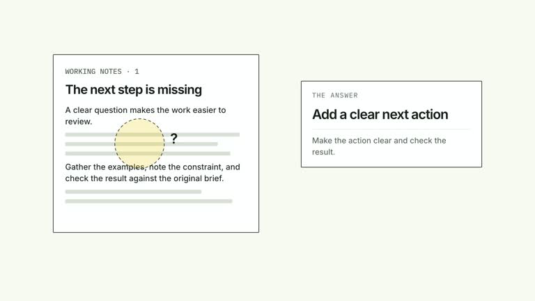CreatorMotion · Issue to Resolution result preview