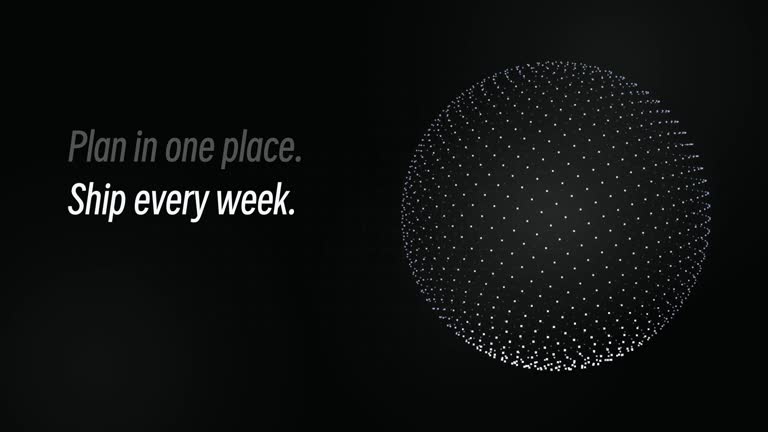 LaunchMotion · Particle Sphere result preview
