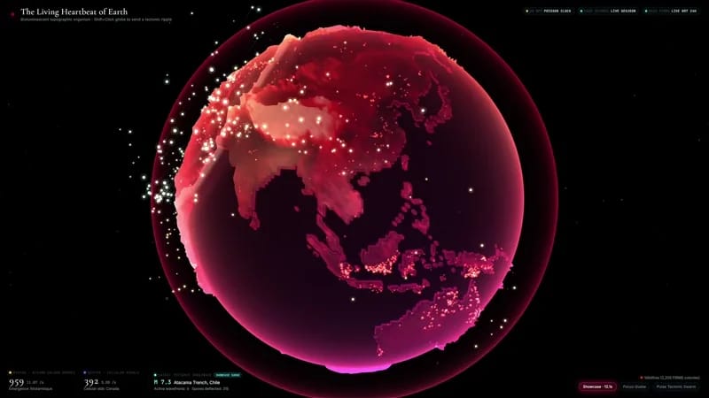 Wildfires and Tectonic Shockwaves result preview
