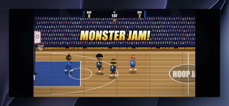 NBA Jam Remake: K3 vs K3.1, Clip 1 result preview