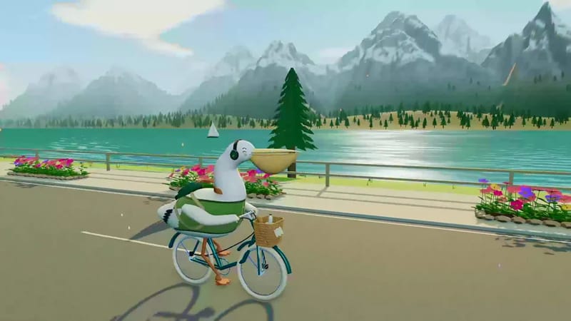 Pelican Riding a Bicycle in 45 Minutes result preview