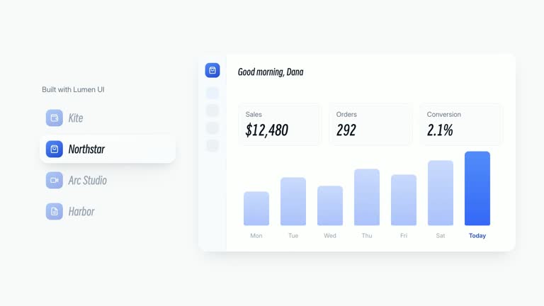 LaunchMotion · Screen Wall Metrics result preview