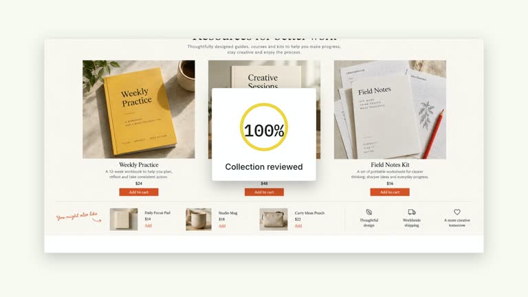 CreatorMotion · Metric to Interface Detail result preview
