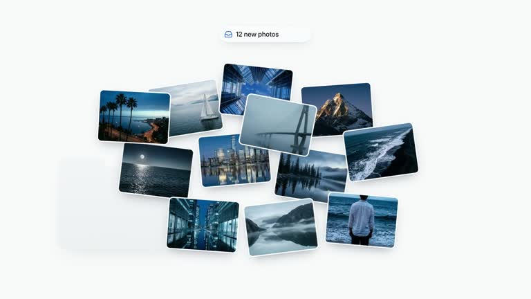 LaunchMotion · Photo Folders result preview