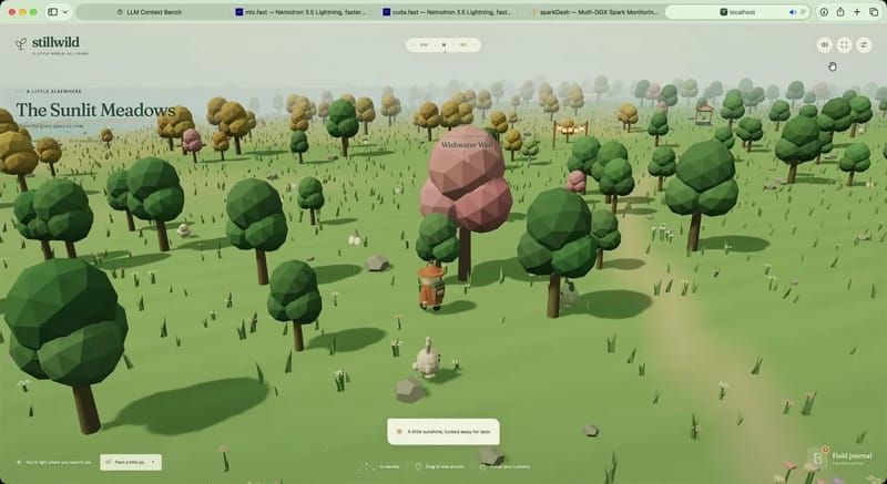 StillWild Procedural Meadow result preview