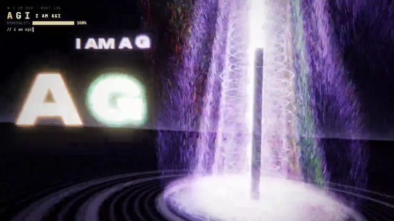 The film where it claims to be AGI result preview
