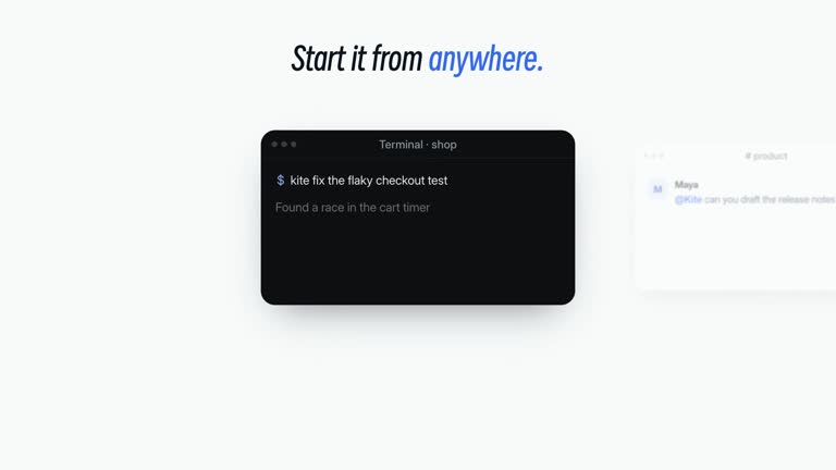 LaunchMotion · Start From Anywhere result preview