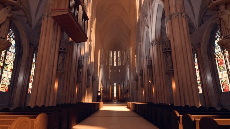 Cologne Cathedral Interior Build result preview