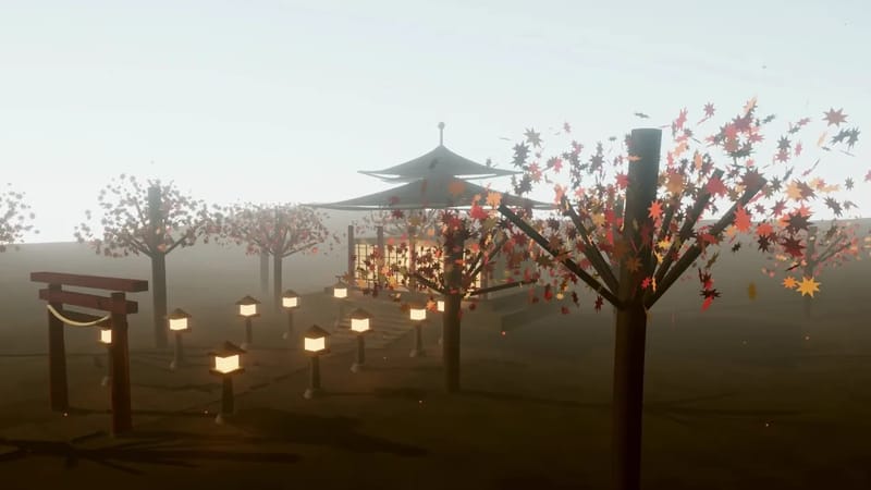 Lantern-Lit Japanese Shrine result preview