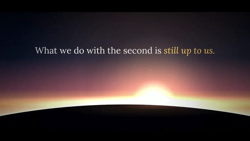 All of human progress, then 30 years ahead result preview