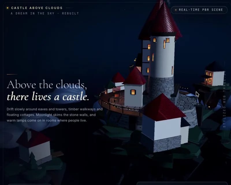 Cloud castle result preview