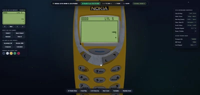 Nokia 3310 result preview
