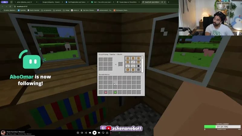 Minecraft recreation result preview