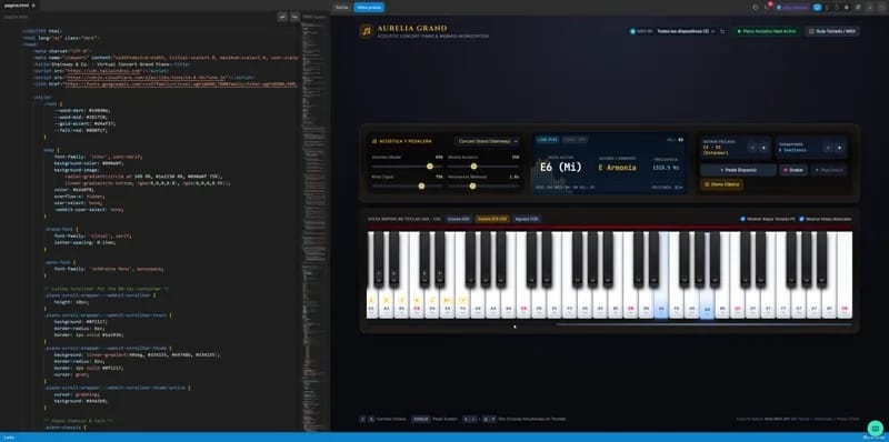 Piano result preview