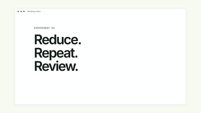 CreatorMotion · Browser Chapter Reveal result preview