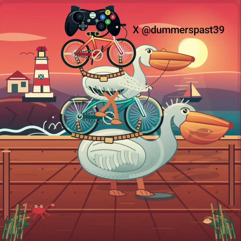 Controller Riding a Pelican Riding a Bicycle result preview