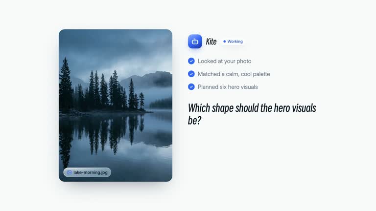 LaunchMotion · Agent Asks First result preview