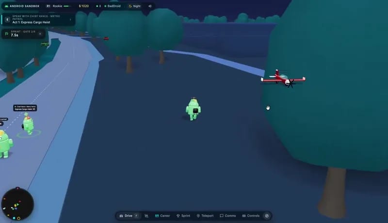GT Android multiplayer game result preview