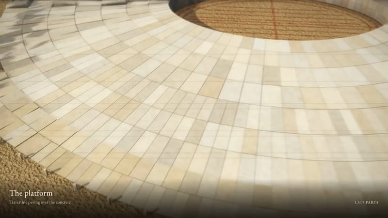 The Colosseum in 44,754 3D parts result preview