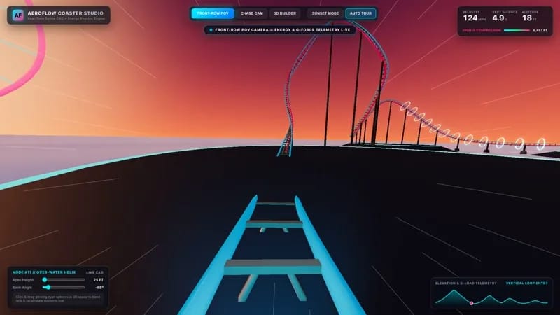 Rollercoaster studio result preview