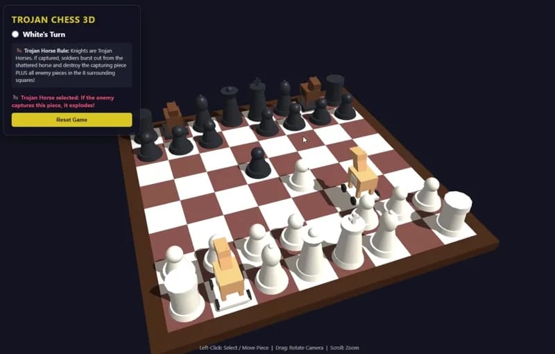 Trojan horse chess result preview