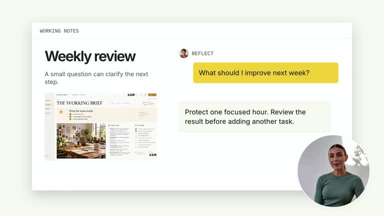CreatorMotion · Chat Response Presenter result preview