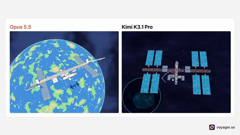 Anime Space Station: Kimi vs Opus result preview