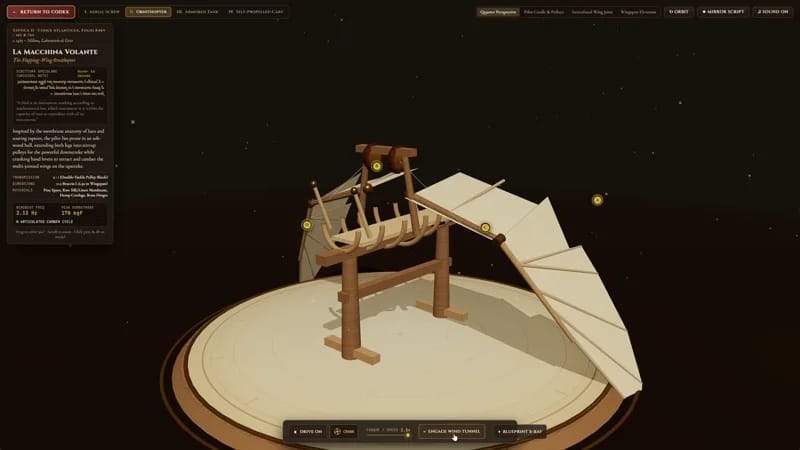 Da Vinci workshop result preview