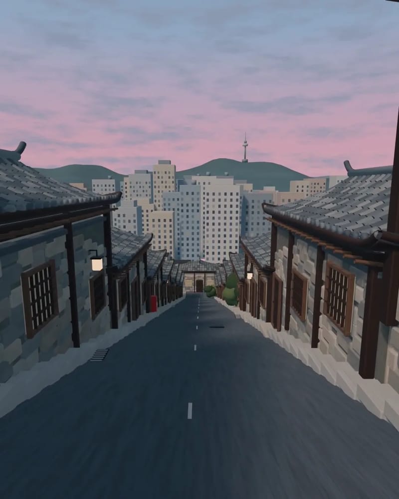 Korean Street from a Photo result preview