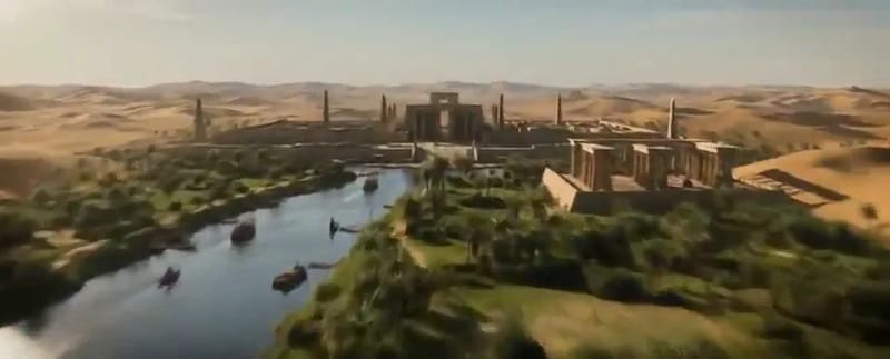 Ancient Ruins and River Valley result preview