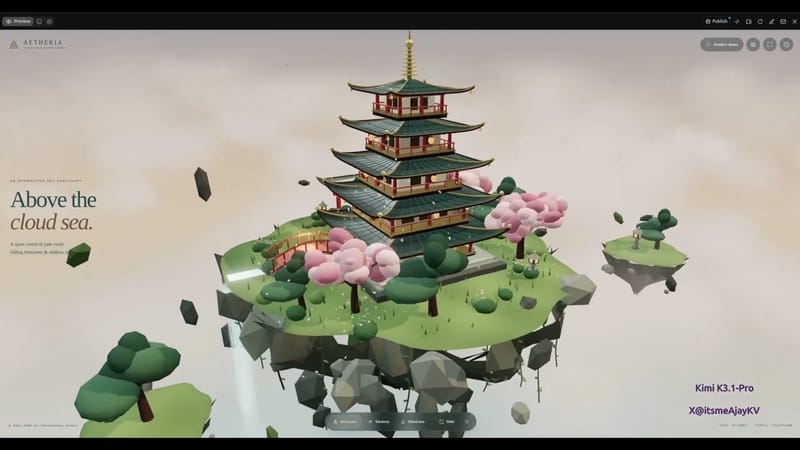 Floating Pagoda Island in the Sky result preview
