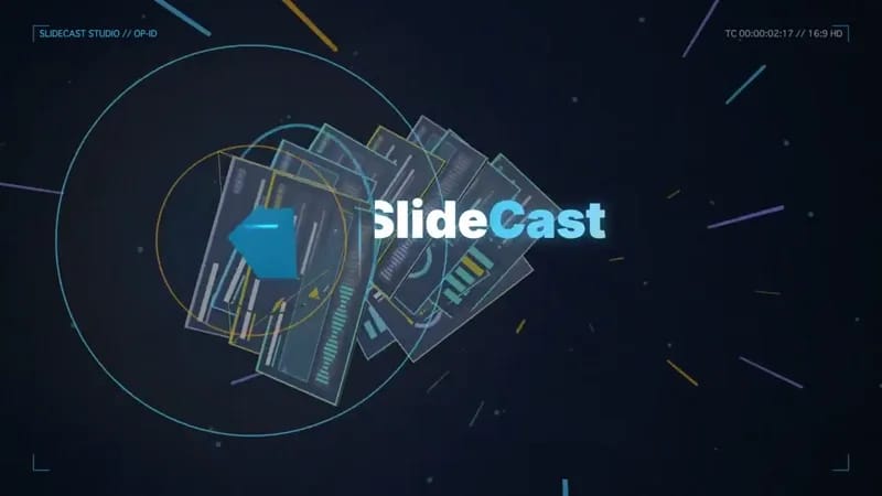 SlideCast Studio motion promo result preview